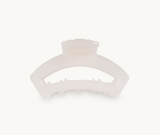 Open Coconut White Tiny Hair Clip