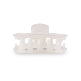 Open Coconut White Tiny Hair Clip