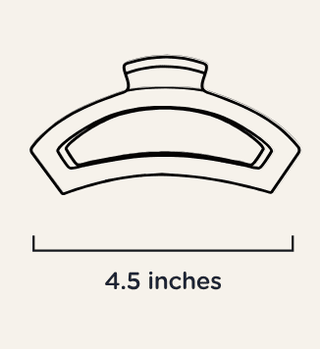 Open Fluttering By Large Hair Clip