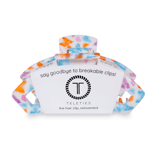 Open Fluttering By Large Hair Clip