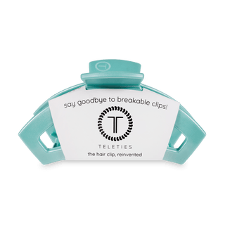 Open Totally Turquoise Medium Hair Clip
