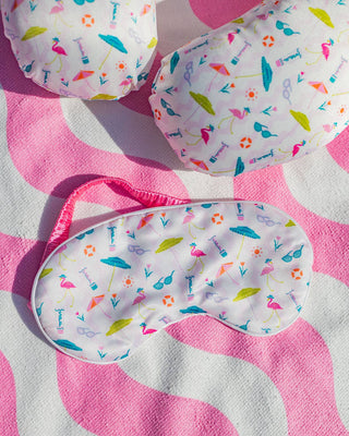 "Out of Office" Neck Pillow & Sleep Mask Set