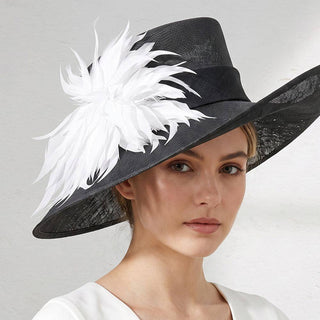 Oversized Feather Flower Clip