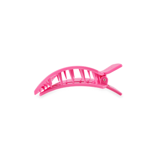 Paradise Pink Small Flat Square Hair Clip