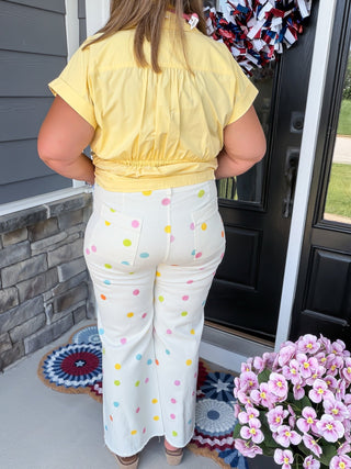 Pastel Dot Dream Jeans