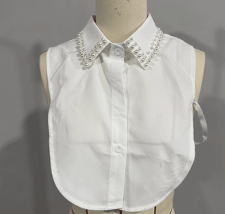 Pearl Studded Collar Dickie
