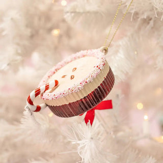 Peppermint Espresso Sleigh-Tini - Martini Ornament