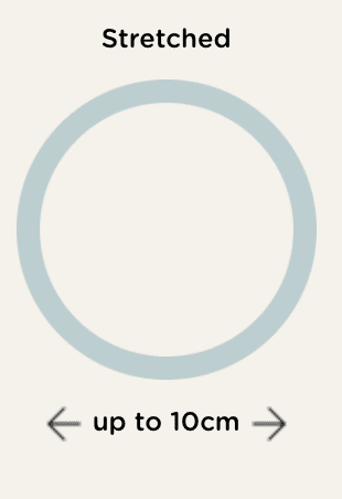 Peppermint Small Hair Ties