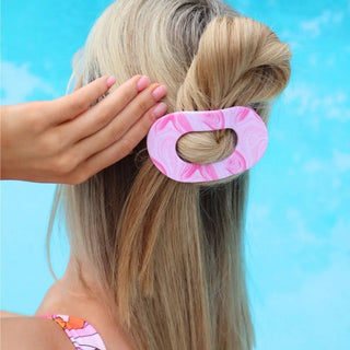 Pinch Me Flat Round Hair Clips