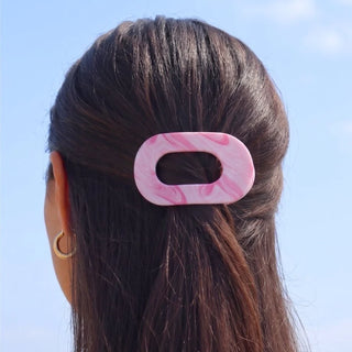 Pinch Me Flat Round Hair Clips