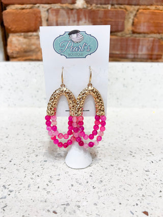 Pink Pop Earrings