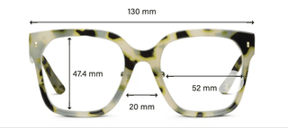 Piper Reading Glasses Yellow Chai