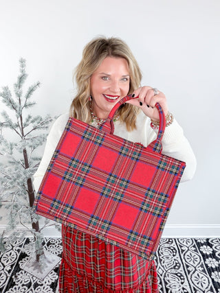 Plaid Me Pretty Maxi Skirt