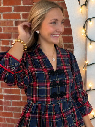 Plaid To Meet You Blouse