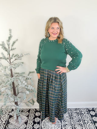 Polished in Pearls Sweater