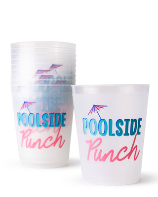 'Poolside Punch' drinking cup set.