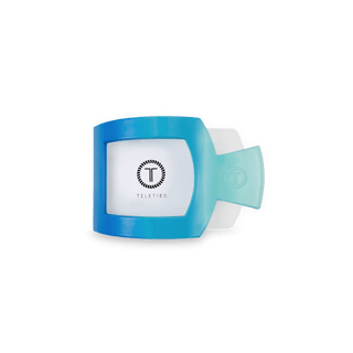 Poolside Small Flat Square Hair Clip