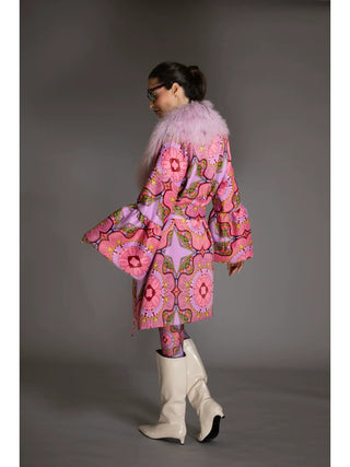 PRE-ORDER! Palm Springs Socialite Pink Wool Coat