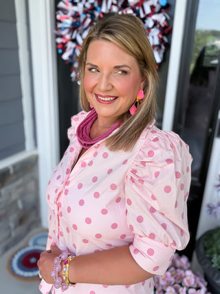 Pretty in Polka Blouse