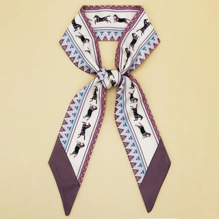 Pretty in Print Twilly Scarf