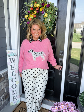 Pretty Pup Fuzzy Sweater