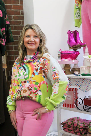 Queen Of Sparkles |  Gingerbread Dreams Sweater