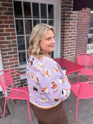 Queen Of Sparkles | The Coffee Club Sweater