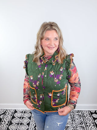 Quilted in Love Vest