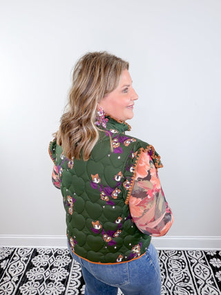 Quilted in Love Vest