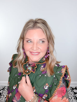 Quilted in Love Vest