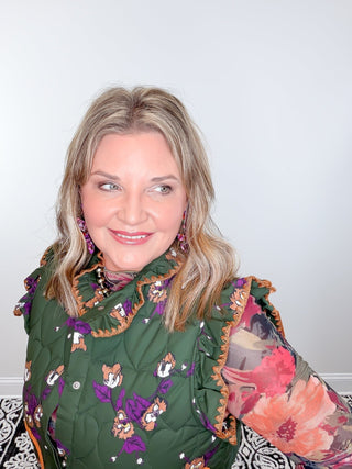 Quilted in Love Vest