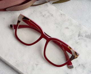 Ramona Progressive Glasses |Cherry\Chai Tortoise