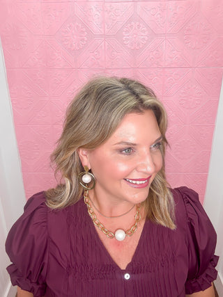 Refined in Merlot Mini Dress