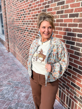 Refined Rise Pants | Brown