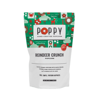 Poppy Reindeer Crunch popcorn bag 