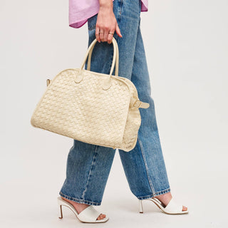Rhonda Woven Tote | Ivory