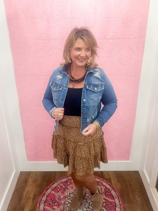 Risen | Frayed & Fearless Denim Jacket