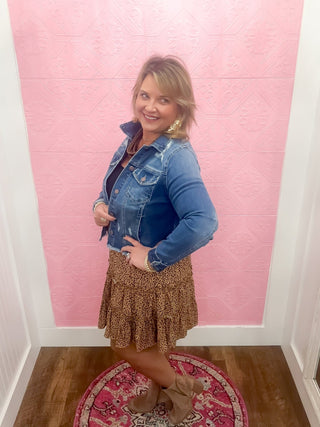 Risen | Frayed & Fearless Denim Jacket