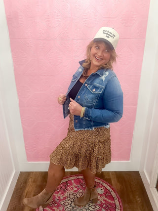 Risen | Frayed & Fearless Denim Jacket