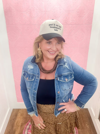 Risen | Frayed & Fearless Denim Jacket