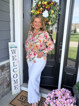 Risen | The Capri Coast Palazzo Jeans