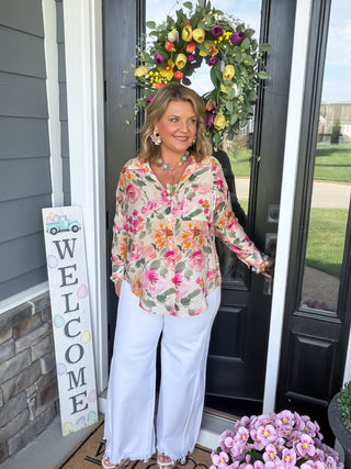 Risen | The Capri Coast Palazzo Jeans