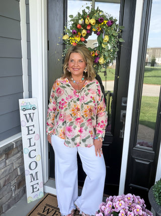 Risen | The Capri Coast Palazzo Jeans