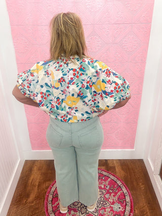 Rivet Runway Jeans | Seafoam