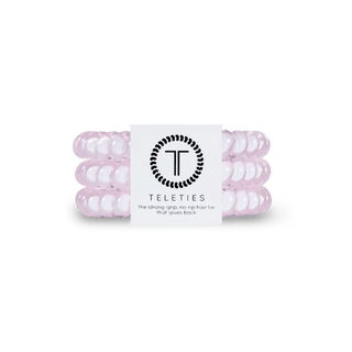 Rose Water Pink Small Hair Ties