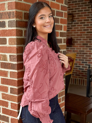 Rosette Bloom Blouse