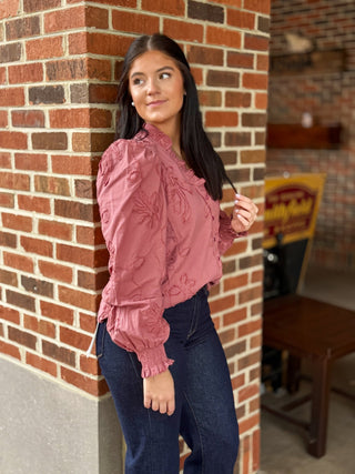 Rosette Bloom Blouse