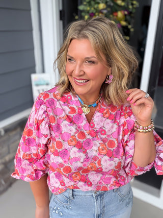 Rosy Daydream Blouse