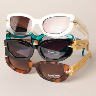 Round Cat Eye Sunglasses