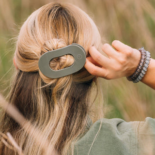 Sage It Ain't So Flat Round Hair Clips